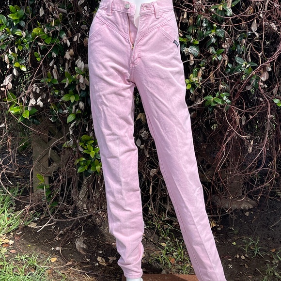Rocky Mountain Denim - Vintage Bubble Gum Pink Rocky Mountain Ultra High Rise Jeans